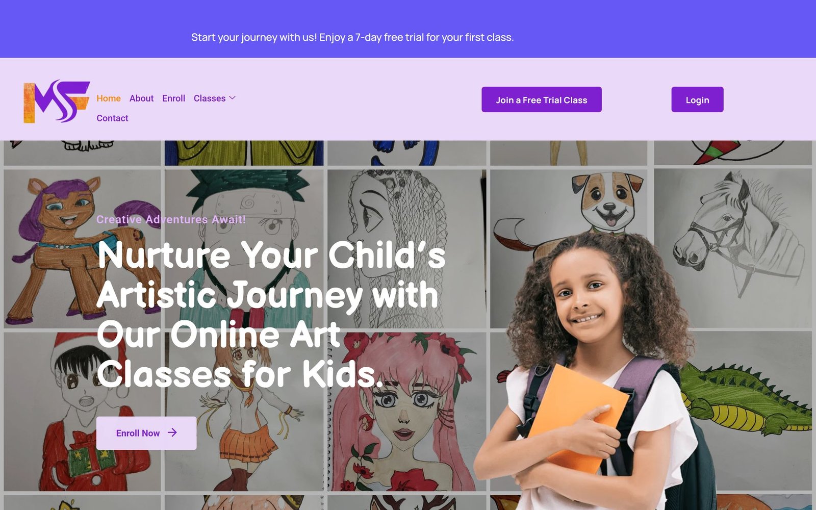 Art classes a parent can understand, compare and start